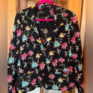Johnny Was heavily embroidered jacket NWOT